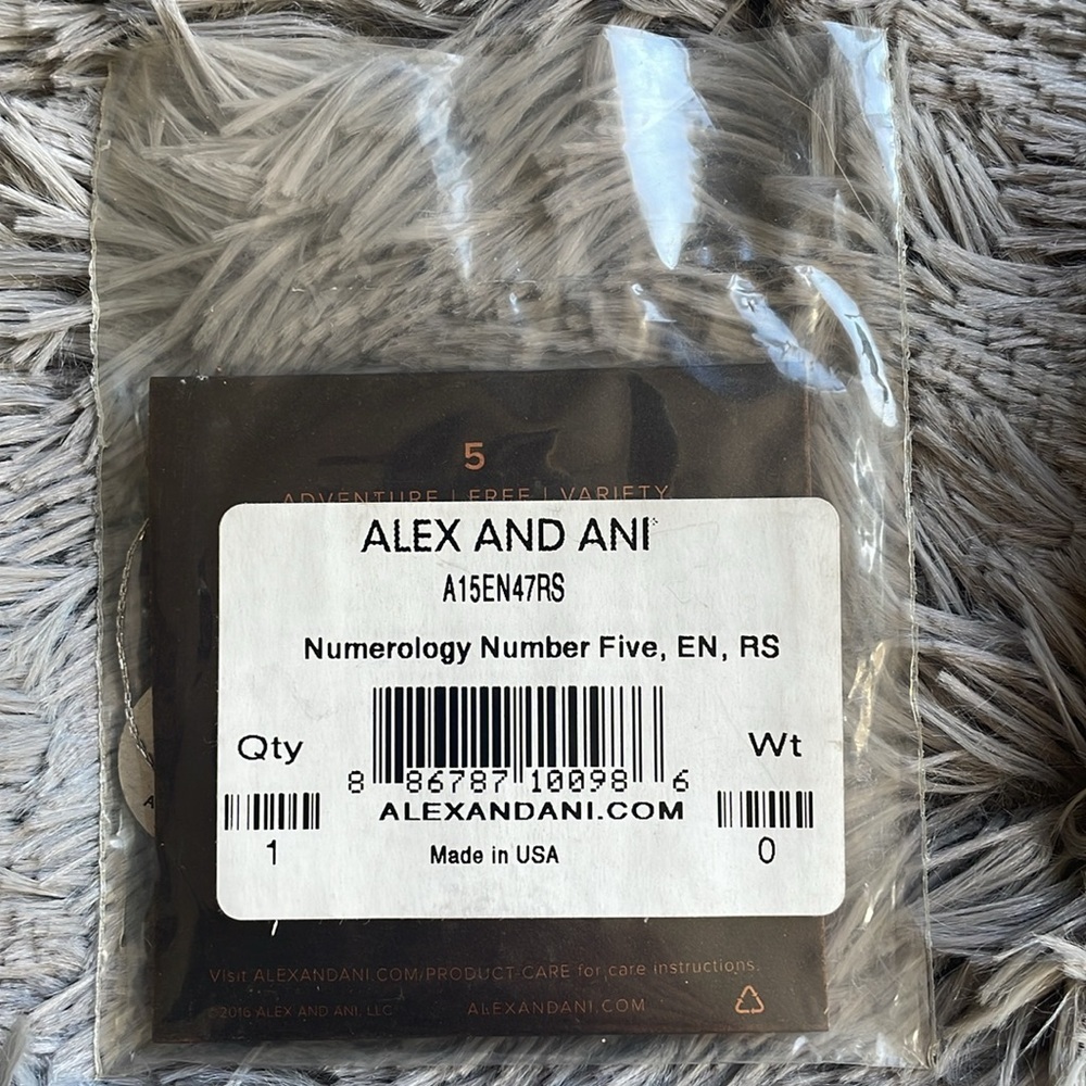 Alex and Ani Numerology ‘5’ Bracelet & Necklace Set - Picture 6 of 10